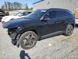 Salvage cars for sale at Spartanburg, SC auction: 2022 Hyundai Tucson Limited