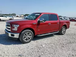 Salvage cars for sale at Houston, TX auction: 2016 Ford F150 Supercrew