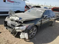 Infiniti salvage cars for sale: 2018 Infiniti Q50 Luxe