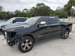 Salvage cars for sale at Fort Pierce, FL auction: 2019 Dodge 1500 Laramie