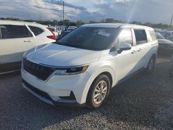 Salvage cars for sale at Riverview, FL auction: 2022 KIA Carnival LX