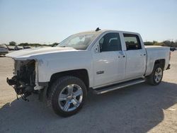 Salvage cars for sale at San Antonio, TX auction: 2018 Chevrolet Silverado C1500 Custom