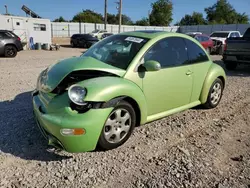 Salvage cars for sale at Oklahoma City, OK auction: 2003 Volkswagen New Beetle GLS