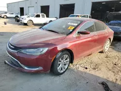 Salvage cars for sale from Copart Jacksonville, FL: 2015 Chrysler 200 Limited