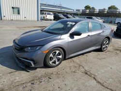 Honda salvage cars for sale: 2019 Honda Civic LX