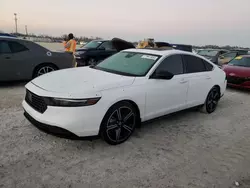 Salvage cars for sale at Arcadia, FL auction: 2024 Honda Accord Hybrid Sport