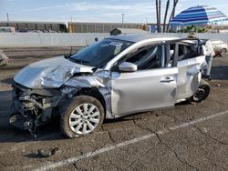 Salvage cars for sale at Van Nuys, CA auction: 2015 Nissan Sentra S