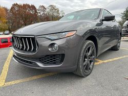 Salvage cars for sale at North Billerica, MA auction: 2020 Maserati Levante