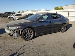 Salvage cars for sale from Copart Bakersfield, CA: 2015 Acura TLX Advance