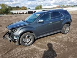 Chevrolet salvage cars for sale: 2017 Chevrolet Equinox Premier