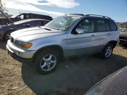 Salvage cars for sale at San Martin, CA auction: 2003 BMW X5 3.0I