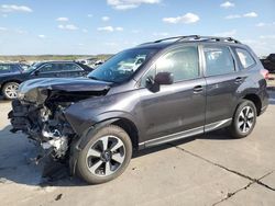 Salvage cars for sale at Grand Prairie, TX auction: 2018 Subaru Forester 2.5I