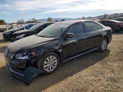 Volkswagen Passat s salvage cars for sale: 2014 Volkswagen Passat S