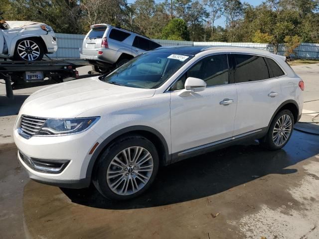 2018 Lincoln MKX Reserve