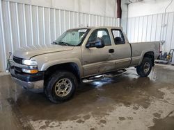 Chevrolet salvage cars for sale: 2002 Chevrolet Silverado K2500 Heavy Duty