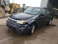 Salvage cars for sale at Elgin, IL auction: 2009 Subaru Forester 2.5X