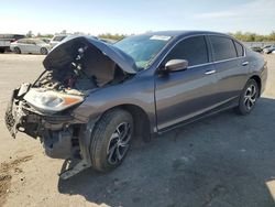 Salvage cars for sale from Copart Fresno, CA: 2016 Honda Accord LX