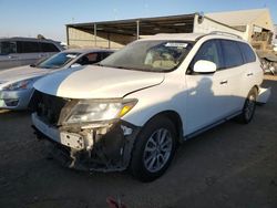 Nissan salvage cars for sale: 2015 Nissan Pathfinder S