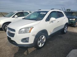 Salvage cars for sale at Riverview, FL auction: 2015 Chevrolet Trax LTZ