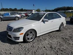 Salvage cars for sale at Montgomery, AL auction: 2013 Mercedes-Benz C 250