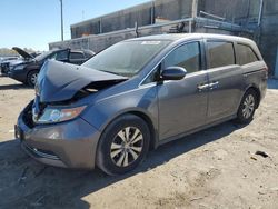 Salvage cars for sale at Fredericksburg, VA auction: 2015 Honda Odyssey EXL