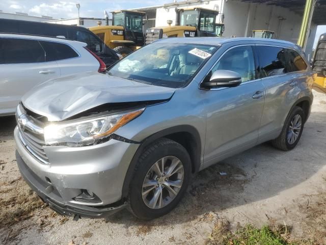 2015 Toyota Highlander XLE