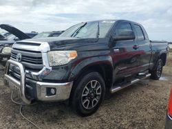 Carros salvage para piezas a la venta en subasta: 2014 Toyota Tundra Double Cab SR