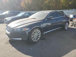 Salvage cars for sale at Glassboro, NJ auction: 2012 Jaguar XF Portfolio