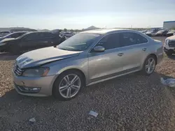 Volkswagen salvage cars for sale: 2013 Volkswagen Passat SEL