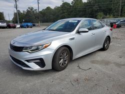 Salvage cars for sale at Savannah, GA auction: 2019 KIA Optima LX