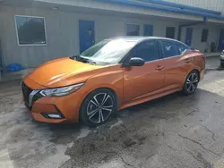 Salvage cars for sale from Copart Fort Pierce, FL: 2020 Nissan Sentra SR