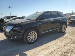 Salvage cars for sale at Andrews, TX auction: 2015 Lincoln MKX