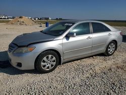 Salvage cars for sale at Taylor, TX auction: 2010 Toyota Camry Base