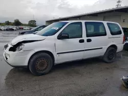 Chevrolet Uplander Vehiculos salvage en venta: 2008 Chevrolet Uplander Incomplete