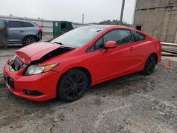 Salvage cars for sale at Fredericksburg, VA auction: 2012 Honda Civic SI