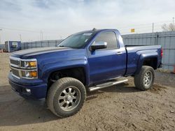 Salvage trucks for sale at Greenwood, NE auction: 2014 Chevrolet Silverado K1500 LT