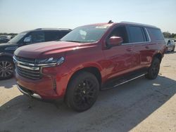 Salvage cars for sale at San Antonio, TX auction: 2022 Chevrolet Suburban K1500 LT