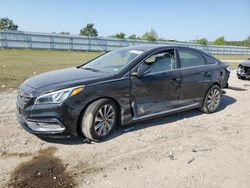 Salvage cars for sale at Houston, TX auction: 2017 Hyundai Sonata Sport