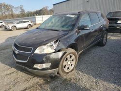 Salvage cars for sale at Spartanburg, SC auction: 2010 Chevrolet Traverse LT