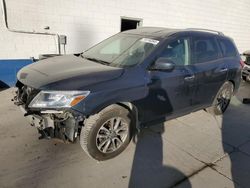 Salvage cars for sale at Farr West, UT auction: 2015 Nissan Pathfinder S