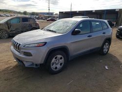 Salvage cars for sale at Colorado Springs, CO auction: 2014 Jeep Cherokee Sport