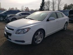 Chevrolet salvage cars for sale: 2009 Chevrolet Malibu 2LT