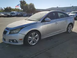 Salvage cars for sale from Copart Martinez, CA: 2012 Chevrolet Cruze LTZ