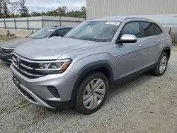 Salvage cars for sale at Spartanburg, SC auction: 2020 Volkswagen Atlas Cross Sport SE