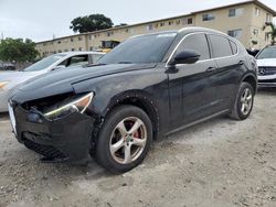 Salvage cars for sale at Opa Locka, FL auction: 2018 Alfa Romeo Stelvio