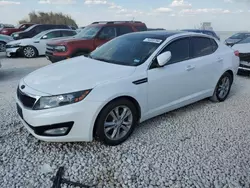 Salvage cars for sale at Taylor, TX auction: 2013 KIA Optima EX