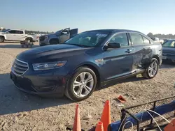 Salvage cars for sale at Houston, TX auction: 2017 Ford Taurus SEL