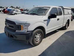 Salvage cars for sale at Houston, TX auction: 2018 Ford F150 Super Cab