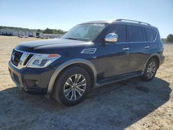 Salvage cars for sale at Conway, AR auction: 2018 Nissan Armada SV