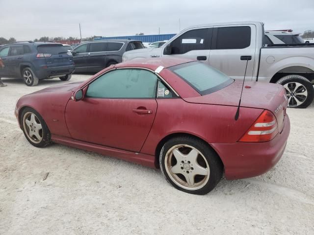 2001 Mercedes-Benz SLK 320